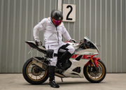 2WA™ ELITE Level II Armoured White CLASSIC Fleece Hoodie