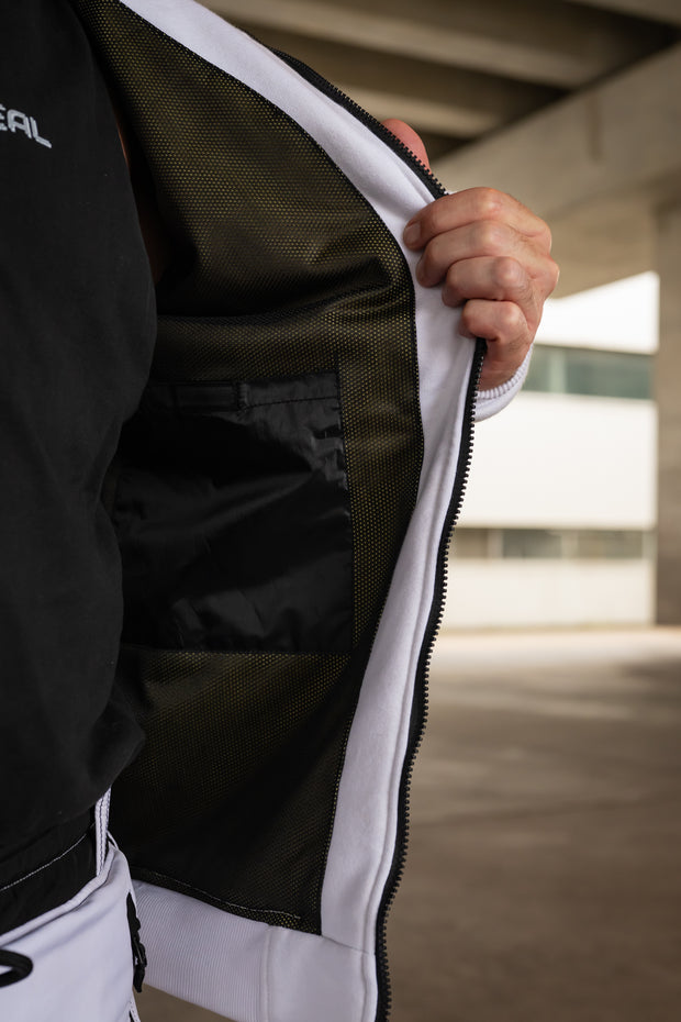 2WA™ ELITE Level II Armoured White CLASSIC Fleece Hoodie