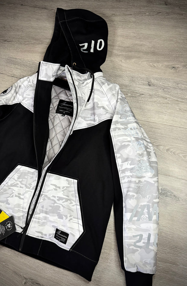 2WA Men's ELITE Level II Armoured MXC GHOST Reflective Camouflage Combination OFFICIAL TRIBUTE Jacket