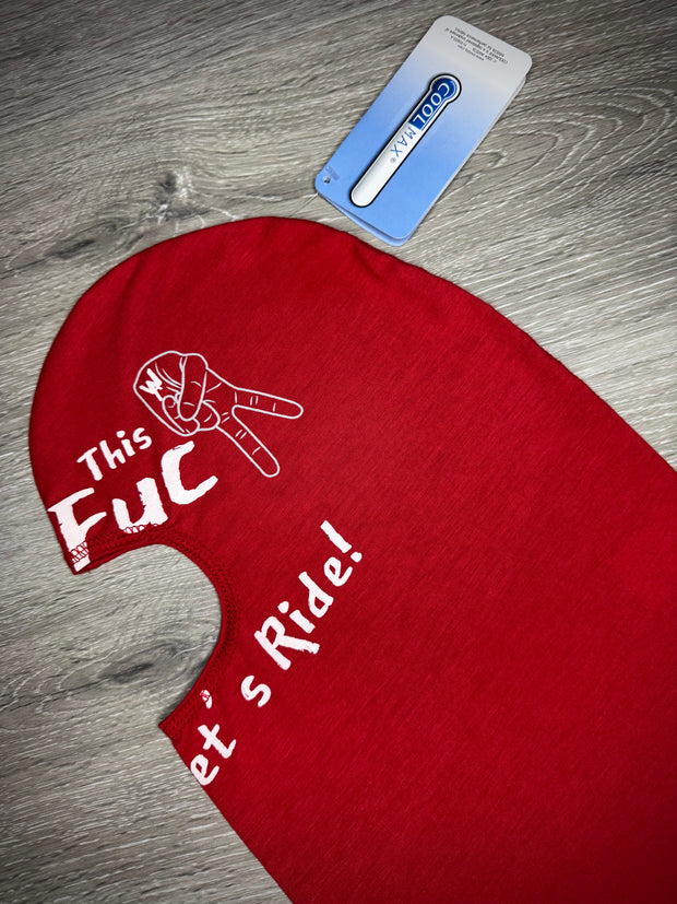 2WA™ ATTITUDE Rich Red COOLMAX® Balaclava
