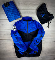 2WA Men's ELITE Level II Armoured MXC Bold Blue Combination OFFICIAL TRIBUTE Jacket