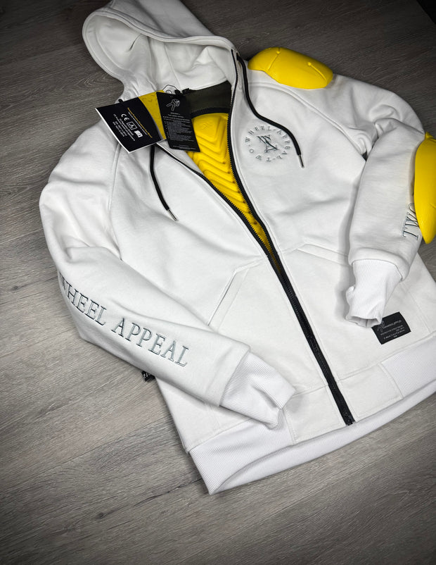 2WA ELITE Level II Armoured White CLASSIC Fleece Hoodie