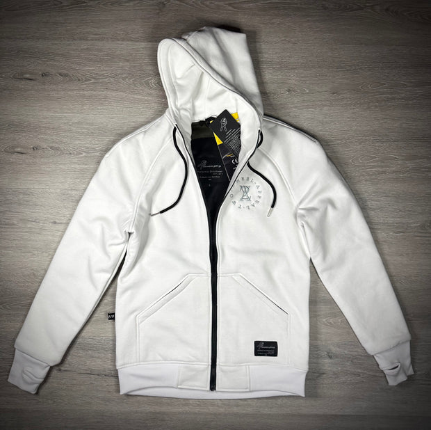 2WA ELITE Level II Armoured White CLASSIC Fleece Hoodie