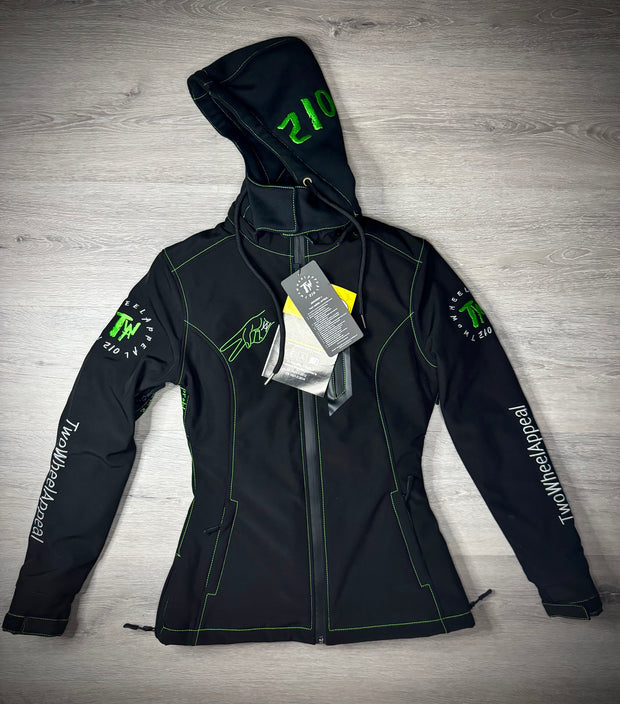 2WA™ Ladies ELITE Level II Armoured 210 GREEN MXC softSHELL® Jacket