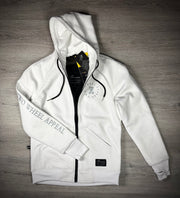 2WA ELITE Level II Armoured White CLASSIC Fleece Hoodie
