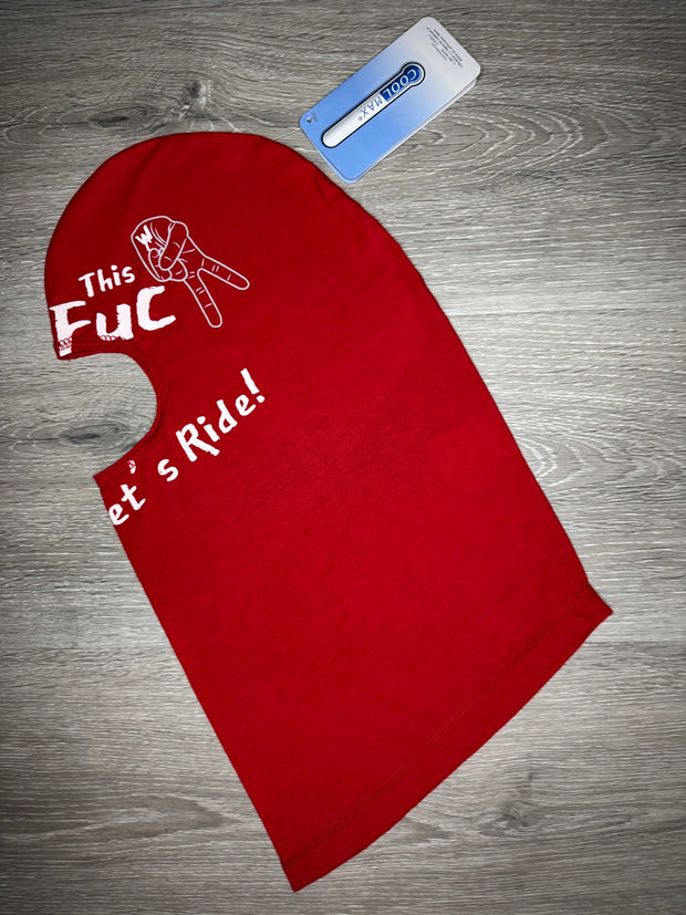 2WA™ ATTITUDE Rich Red COOLMAX® Balaclava