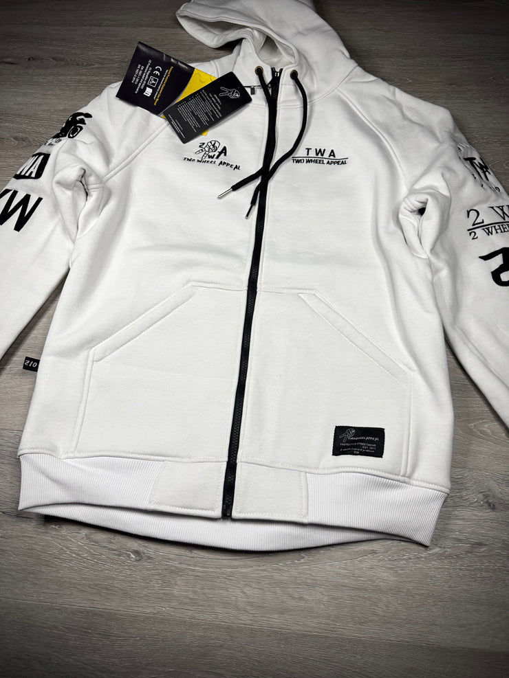 2WA ELITE Level II Armoured White OFFICIAL V2 Fleece Hoodie