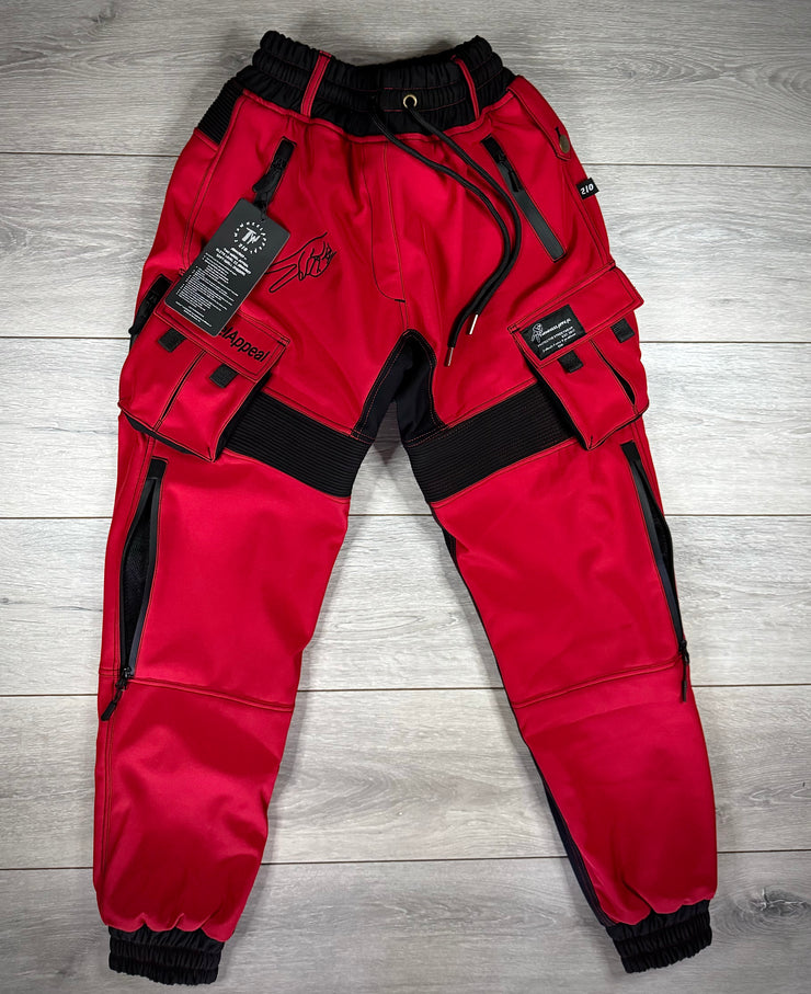 2WA Ladies ELITE Level II Armoured Rich Red softSHELL® Joggers