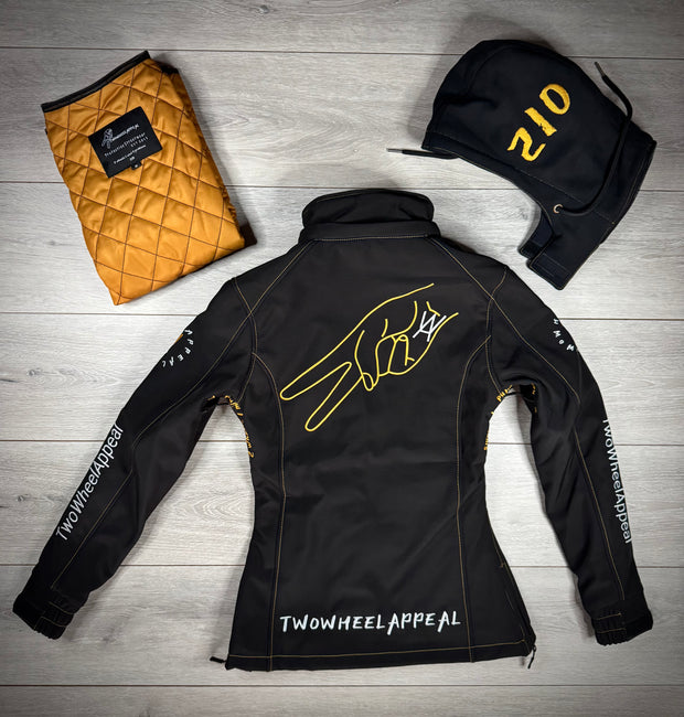 2WA Ladies ELITE Level II Armoured 210 GOLD MXC softSHELL® Jacket