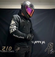2WA Level II BLACK OFFICIAL V2 Hoodie With DuPont™ Kevlar® & Body Armor