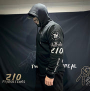 2WA Level II BLACK OFFICIAL V2 Hoodie With DuPont™ Kevlar® & Body Armor