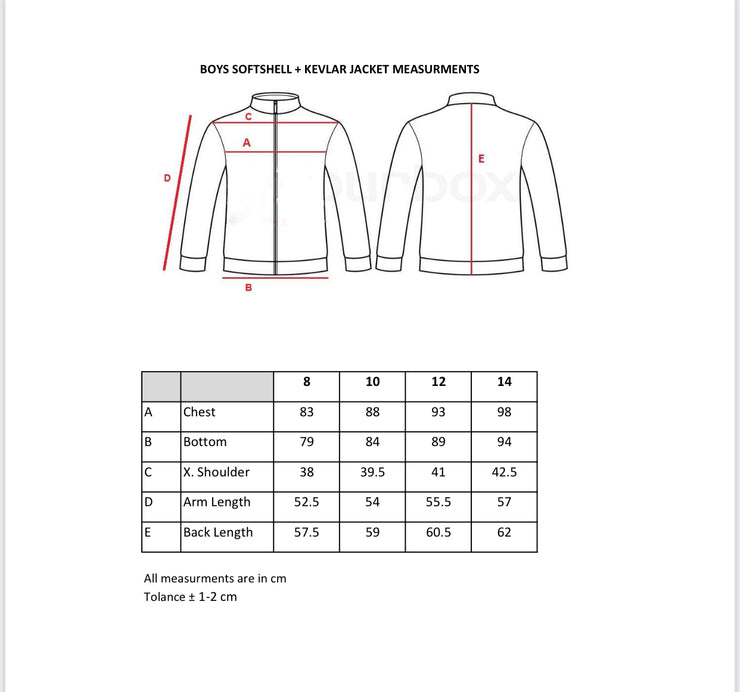 2WA Boys ELITE Patched softSHELL® With DuPont™ Kevlar® & Body Armor